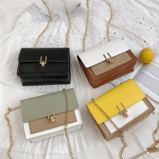 2025Chain Crossbody Bag High Quality Leather Small Shoulder Messenger Bags For Women Female Travel Mini Bags Sqare Shoulder Bags 2025Chain Crossbody Bag High Quality Leather Small Shoulder Messenger Bags For Women Female Travel Mini Bags Sqare Shoulder Bags