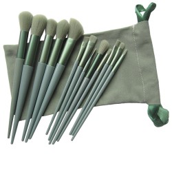 2026 Custom Logo Makeup Brush 13 Pieces Highlight Powder Blush Makeup Brushes Set With Bag Sample Dedicated Brushes Original