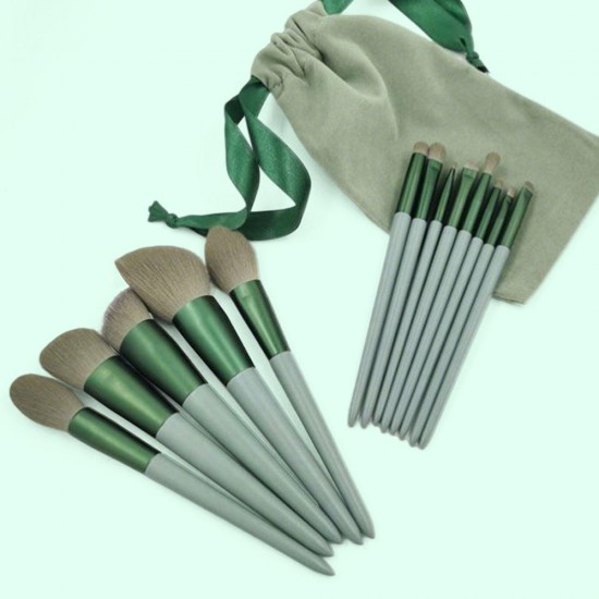 2026 Custom Logo Makeup Brush 13 Pieces Highlight Powder Blush Makeup Brushes Set With Bag Sample Dedicated Brushes Original