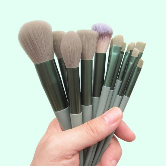 2026 Custom Logo Makeup Brush 13 Pieces Highlight Powder Blush Makeup Brushes Set With Bag Sample Dedicated Brushes Original