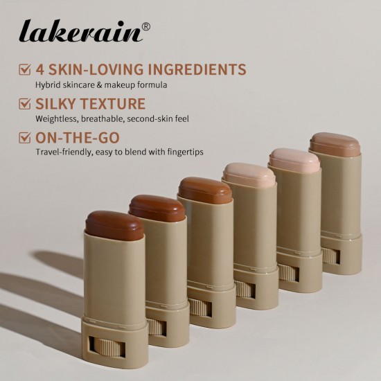 Lakerain Long Lasting Makeup Vegan Cruelty-free Beauty Balm Serum Boosted Skin Tint Foundation