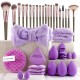 Belleza Professional 40-Piece Beauty Makeup Brush Set Large Combination