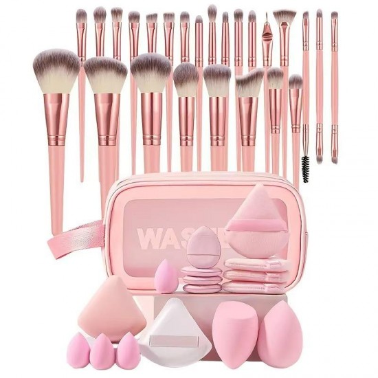 Belleza Professional 40-Piece Beauty Makeup Brush Set Large Combination