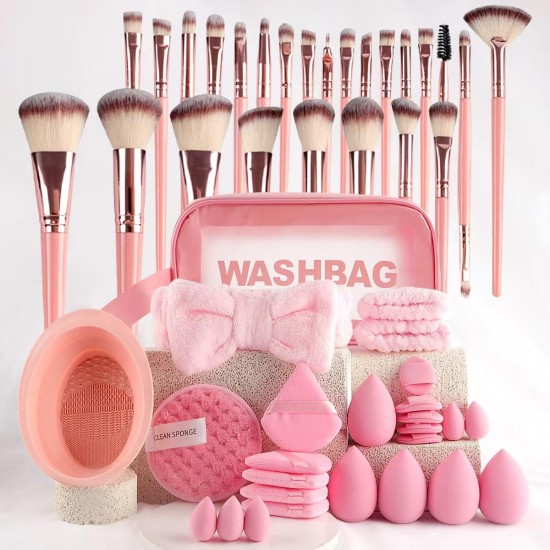 Belleza Professional 40-Piece Beauty Makeup Brush Set Large Combination
