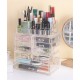 Desktop Drawer Makeup Organizer Acrylic Multi-Layer Makeup Storage Box PS Transparent Rack for Lipstick Skin Care Stack