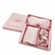 Good Supplier Luxury Sleep Satin Eye Mask and Scrunchie Gift Set for Men and Women